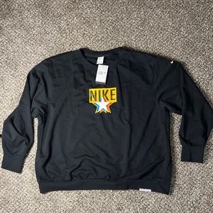 Nike Standard Issue Basketball Crew Sweatshirt Black